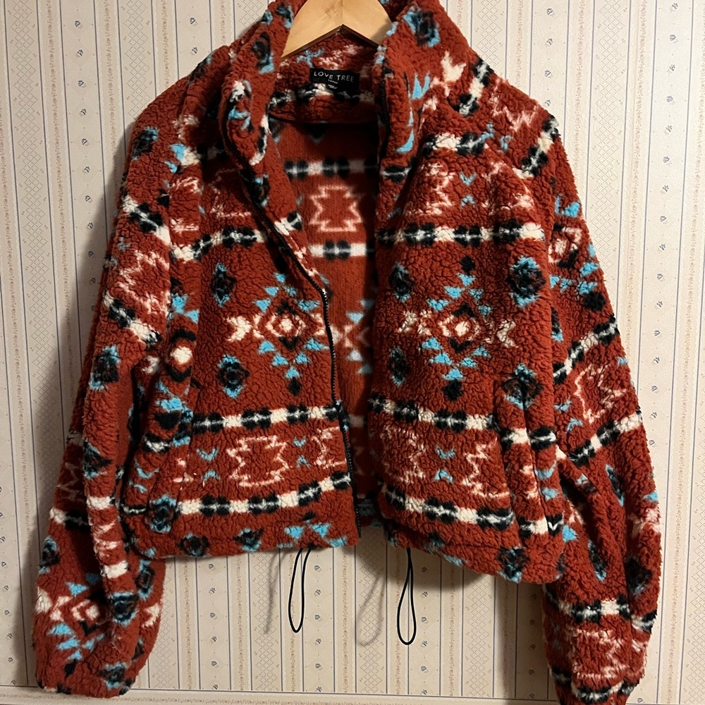 Gently worn crop jacket
